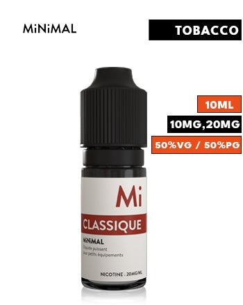 Classic Nic Salt eLiquid by Minimal - London Vape House