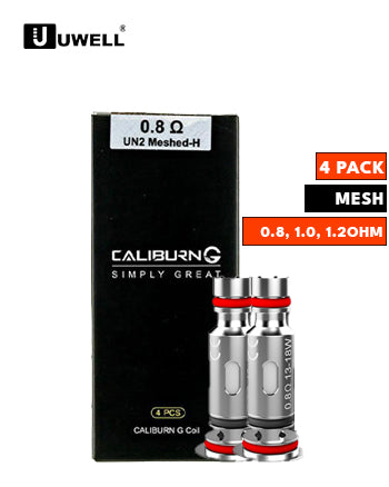 Uwell Caliburn G Replacement Coils - London Vape House