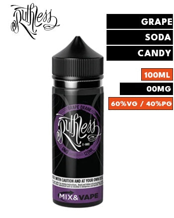Grape Drank Shortfill eLiquid by Ruthless 100ml - London Vape House