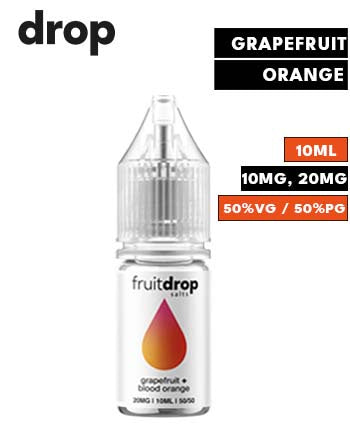 Grapefruit + Blood Orange Nic Salt Fruit Drop 10ml - London Vape House
