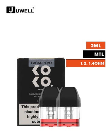 Uwell Caliburn & KOKO Replacement Pods London Vape House Uwell Caliburn & KOKO Replacement Pods London Vape House