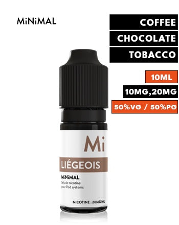 Liegeois Nic Salt eLiquid by Minimal - London Vape House