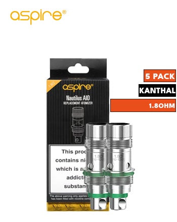 Aspire Nautilus AIO Coils (Nic salt) - London Vape House