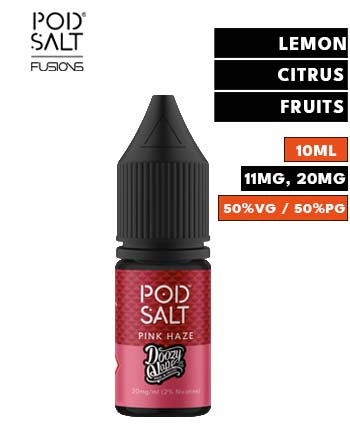 Doozy Vapes Pink Haze Nic Salt E Liquid by Pod Salt Fusions - London Vape House