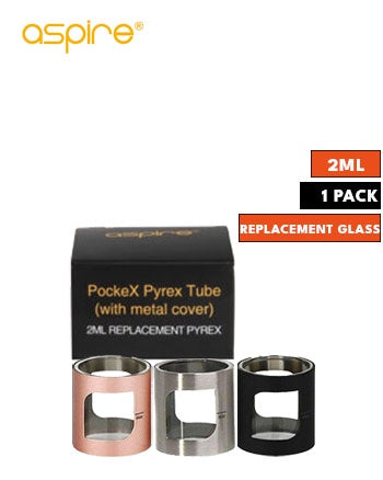 Aspire PockeX Replacement Glass - London Vape House