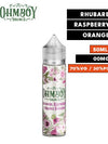 Rhubarb, Raspberry & Orange Blossom Shortfill eLiquid by Ohm Boy Volume II 50ml - London Vape House