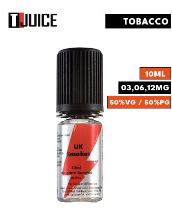UK Smokes eLiquid by T-Juice - London Vape House