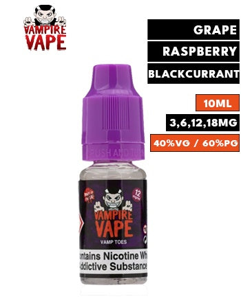 Vamp Toes eLiquid by Vampire Vape - London Vape House