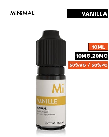 Vanilla Nic Salt eLiquid by Minimal - London Vape House