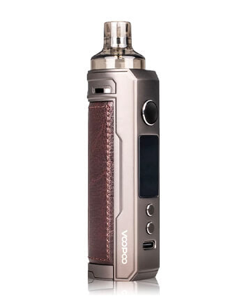 Voopoo Drag X kit is a sub ohm pod kit which has very quickly entered the world as the ultimate pod device. Intended for intermediate to advanced users but with beginner safety features such as a smart mode which limits the wattage to the coils intended range to prevent burning your coil. Powered by a single 18650 battery (sold separately). London Vape House