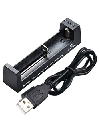 Xtar MCThe slim portable design makes this battery charger a lightweight option for on the go operations and features an LED charge indicator light, so you monitor your battery charging as it progresses.   This charger is powered by a Micro USB cable and this charger will automatically determine the most effective charging amps for each individual bay.  This charger is capable of charging a single cell at 0.5A and is compatible with the new 20700 & 21700 formats such as 18350  London Vape House